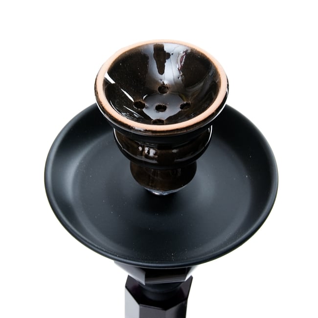 シーシャ(水タバコ)黒【約51cm】 2 - シーシャ上部はこのようになっております。