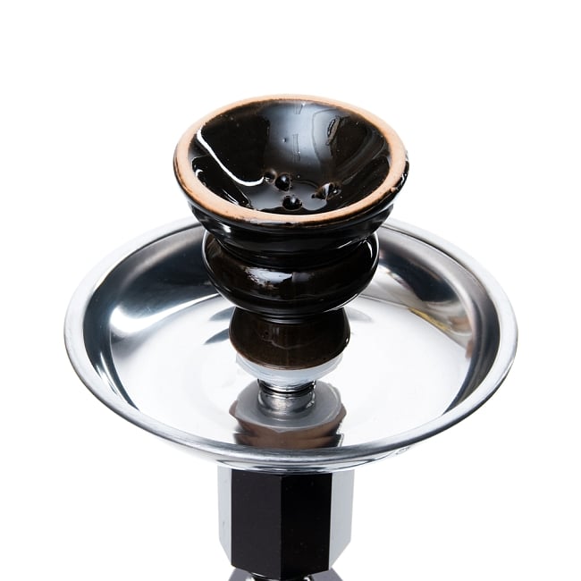 シーシャ(水タバコ)黒×濃紺【約50cm】 2 - シーシャ上部はこのようになっております。