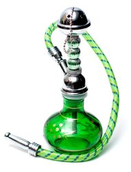 シーシャ(水タバコ)緑【約17cm】の商品写真