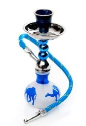 シーシャ(水タバコ)水色【約15.5cm】ラクダの商品写真