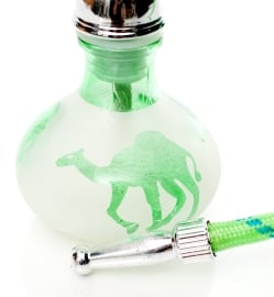 シーシャ(水タバコ)黄緑【約15.5cm】ラクダ - サブ4