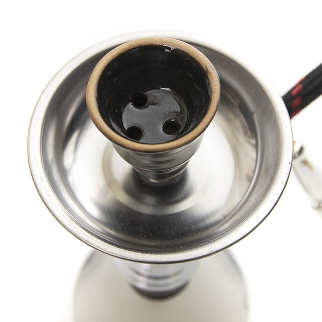 シーシャ(水タバコ) 象 黒【約19cm】 2 - シーシャ上部はこのようになっております。