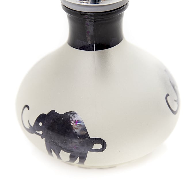 シーシャ(水タバコ) 象 黒【約19cm】 5 - 水タバコのガラスボトル部分になります。