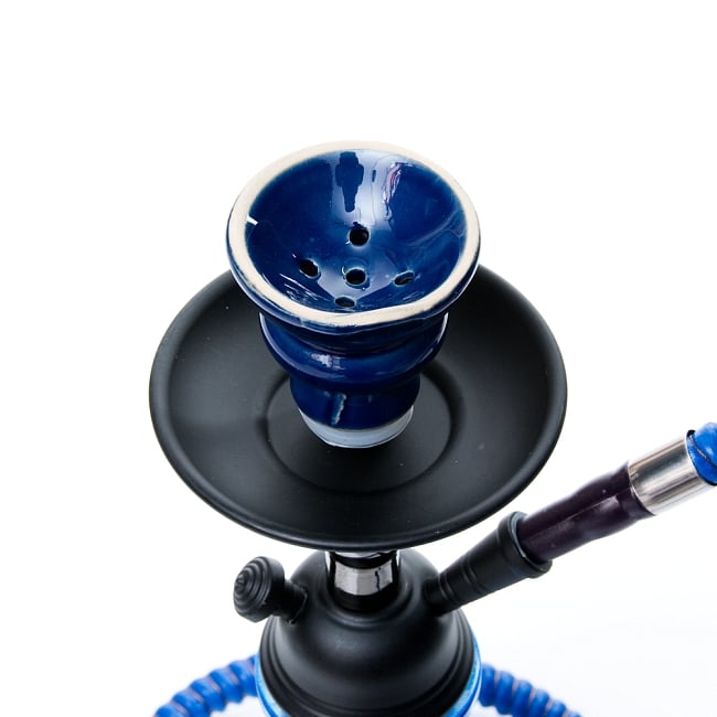 シーシャ（水タバコ）青 【約32cm】 2 - シーシャ上部はこのようになっております。