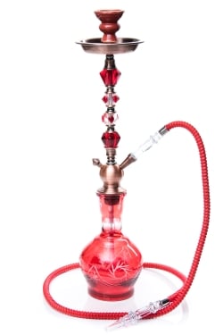 シーシャ(水タバコ)赤 【約65cm】