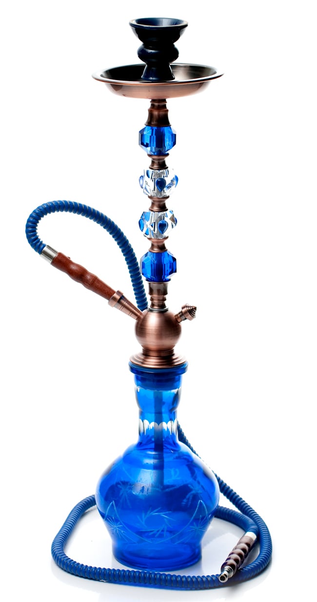 シーシャ(水タバコ)青 【約65cm】の写真