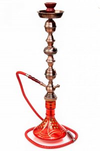 シーシャ(水タバコ)赤【約76cm】