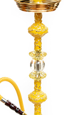 シーシャ(水タバコ) 黄 【約82cm】 - サブ3