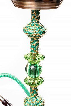 シーシャ(水タバコ) 緑 【約82cm】 - サブ3