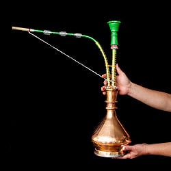 カシミールからやってきた本場のシーシャ 銅仕上げ 高さ61cm程度 - サブ2