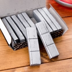 【3個セット】シーシャの炭 シルバーチャコール - 30個入り　樹脂香・レジン香にもオススメ - サブ4