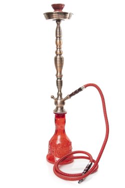 〔初めてのシーシャセット〕シーシャ(水タバコ) 赤【77cm】フレーバー、炭、アルミホイル、トング、説明書付き - サブ5