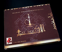 初めてのシーシャセット(水タバコ)赤【約41cm】フレーバー、炭、アルミホイル、トング、説明書付き - サブ3