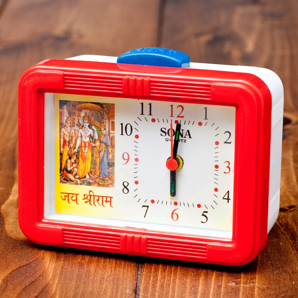 インド品質]マントラ目覚まし時計−Jai・Shree・Ram の通販 - TIRAKITA.COM