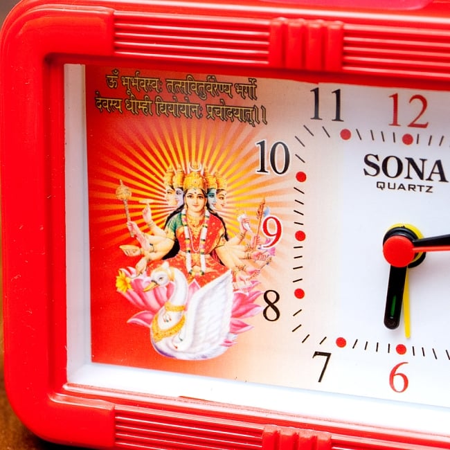 マントラ目覚まし時計 - ラクシュミー Lakshmi 2 - 拡大写真です