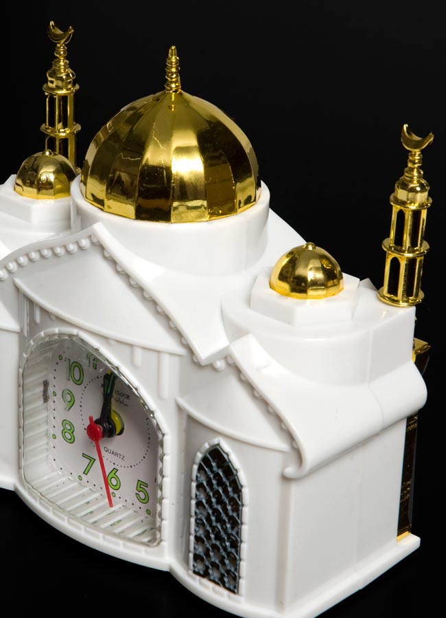 アザーン目覚まし時計−モスク-白 の通販 - TIRAKITA.COM