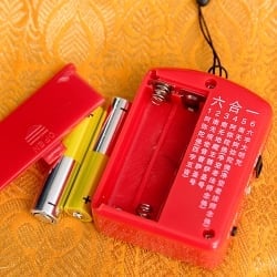 〔6曲収録〕ポータブル式ブッダマシン どこでもいつでもお経が聞ける スピーカー内臓の自動読経機 - サブ4