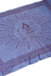 (200cmx100cm)座りシヴァのラムナミ 淡青の商品写真