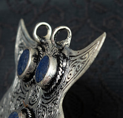 【各色あり】　一点もの　クチ族のペンダントトップ - トライバルジュエリー - サブ3