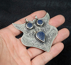 【各色あり】　一点もの　クチ族のペンダントトップ - トライバルジュエリー - サブ5