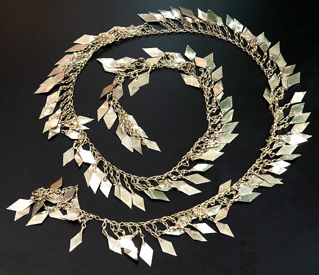 トルクメン チェーン - クチ族トライバルジュエリーの写真クチ族,クチジュエリー,kuchi,クチ,トライバル,トライバルジュエリー,ベリーダンス