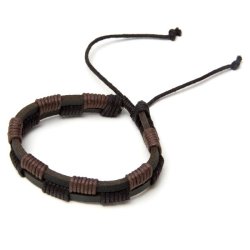 アジアン レザーブレスレットの商品写真