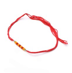 ラーキー - インドのシンプル紐ブレスの商品写真