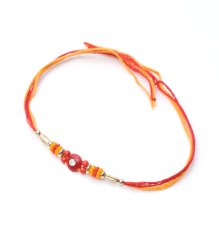 ラーキー - インドのシンプル紐ブレスの商品写真