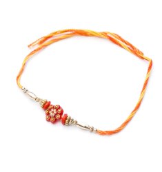 ラーキー - インドのシンプル紐ブレスの商品写真