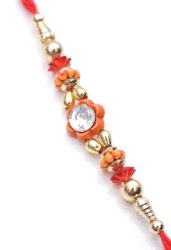 ラーキー - インドのシンプル紐ブレスの商品写真