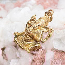 アンティーク調ガネーシャのペンダントトップ - サブ2