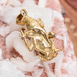 アンティーク調ガネーシャのペンダントトップ - サブ3