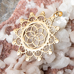 聖なる模様 シード オブ ライフ Seed of Lifeのペンダント - サブ3
