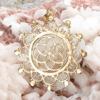 聖なる模様 シード オブ ライフ Seed of Lifeのペンダント(ID-ACS-244)