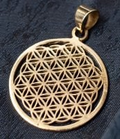 Flower of Lifeのミディアムペンダントトップ(ID-ACS-245)