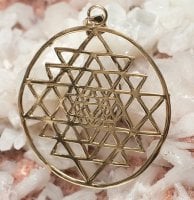 ヤントラのペンダント(ID-ACS-250)