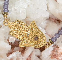 ハムサのパワーストーン付きブレスレット - サブ2