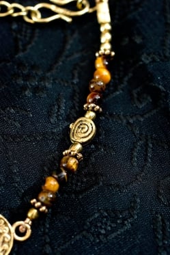 ハムサのパワーストーン付きブレスレット - サブ3