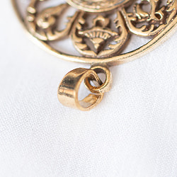 【全2色】チベット八吉祥のペンダントトップ - サブ4