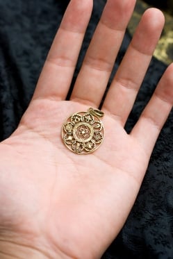 【全2色】チベット八吉祥のペンダントトップ - サブ5