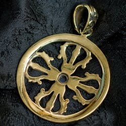 ヴァジュラとパワーストーンのペンダントトップ - サブ2