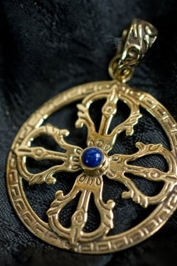 ヴァジュラとパワーストーンのペンダントトップ - サブ3