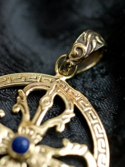 ヴァジュラとパワーストーンのペンダントトップ - サブ4