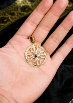 ヴァジュラとパワーストーンのペンダントトップ - サブ5