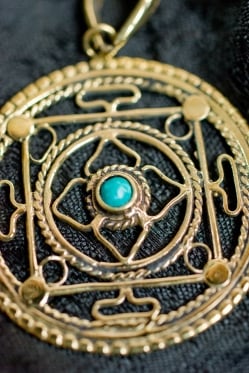 マンダラ模様のペンダントトップ - サブ2