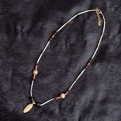 インドのストーンネックレス【フェザー】 - サブ2