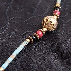 インドのストーンネックレス【フェザー】 - サブ3