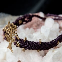 Tree of  Life マクラメ編みブレスレット - サブ4