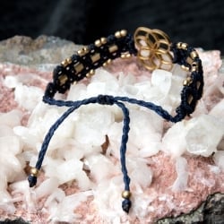 Flower of  Life マクラメ編みブレスレット - サブ5