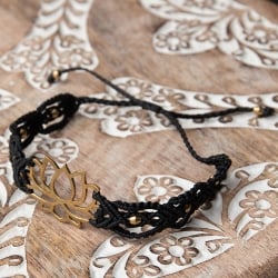 ロータス マクラメ編みブレスレット - サブ3